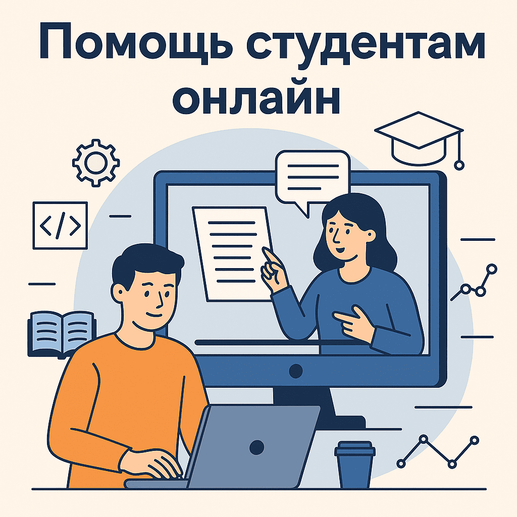Помощь студентам онлайн: решение задач, поддержка, программирование